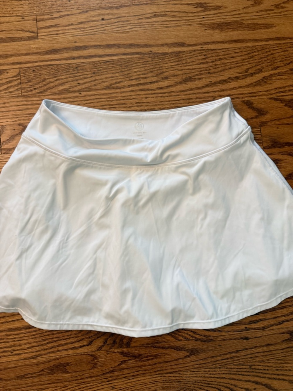 Addison Bay White Circle Skirt - Athletic Skort Style